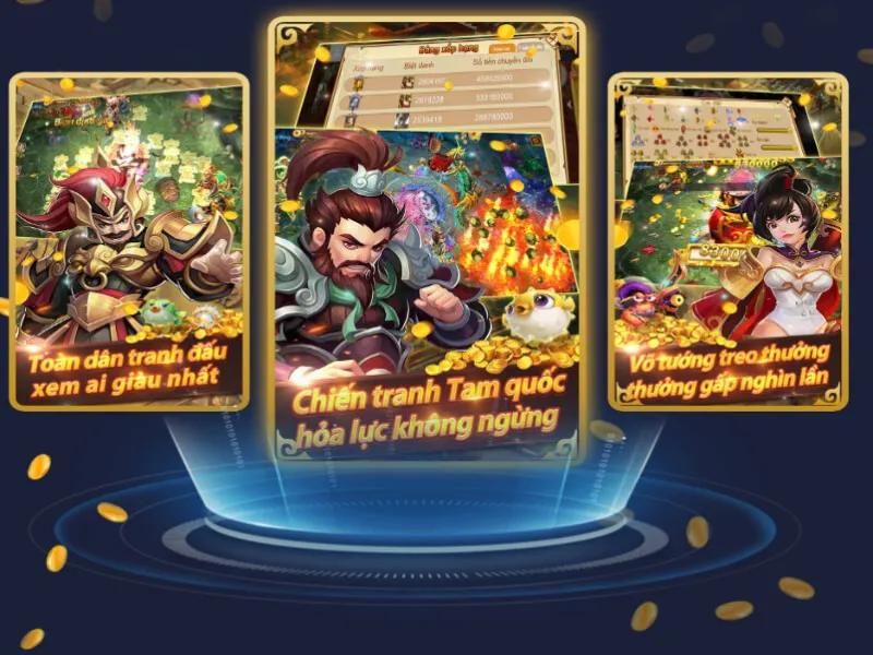 Bắn cá tam quốc - tựa game siêu hot nhất trên thị trường 