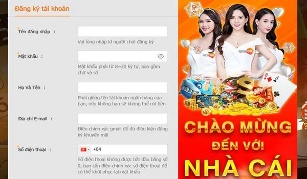 Đảm bảo thông tin Đăng Ký - Đăng Nhập thuộc về chính chủ